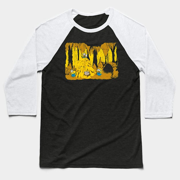 Banana Hoard Baseball T-Shirt by Daletheskater
